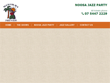 Tablet Screenshot of noosajazzclub.com